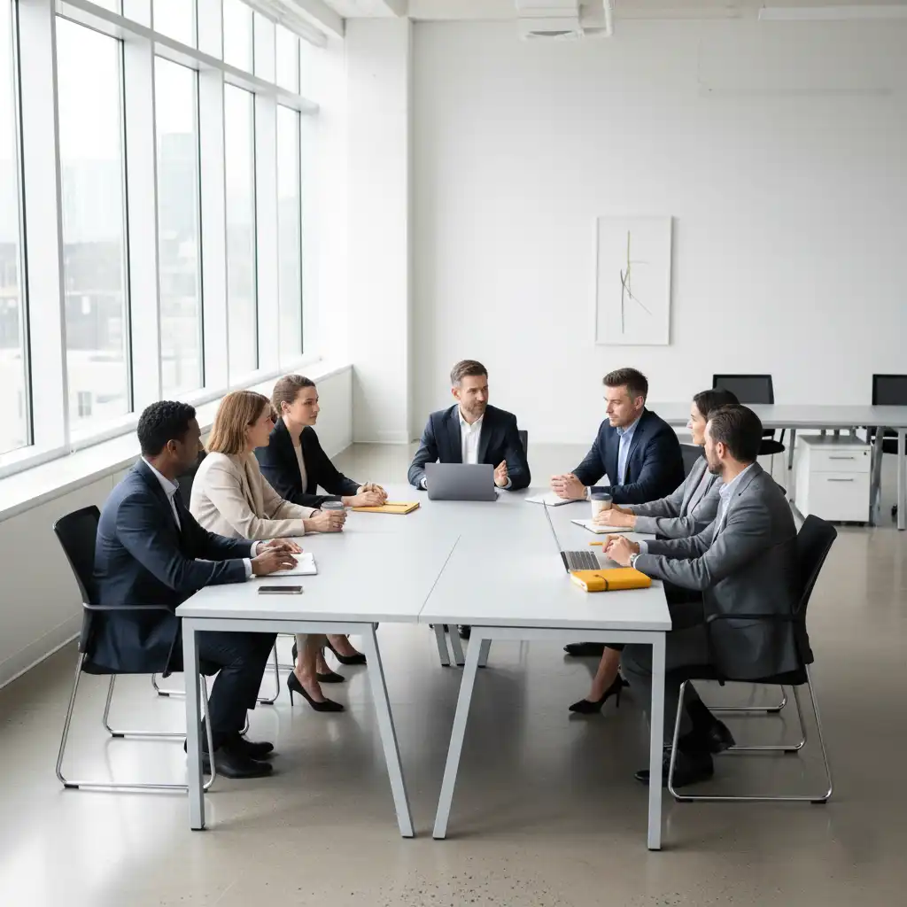 Leadership training session